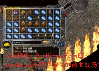 金秋战歌:BurNingLiFe与ElectroHouse能否引爆你的热血战场? 金秋战歌:BurNingLiFe与ElectroHouse能否引爆你的热血战场?