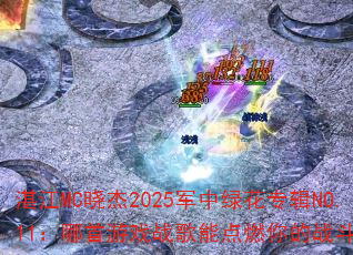 湛江MC晓杰2025军中绿花专辑NO.11:哪首游戏战歌能点燃你的战斗之魂? 湛江MC晓杰2025军中绿花专辑NO.11:哪首游戏战歌能点燃你的战斗之魂?