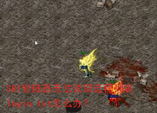 SKY��½���޷���ȡԶ���б�login.txt��ô�죿