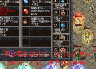 ����ѩս��Ҷ�У��ҿ�������vs���е������ǣ�˭����Ϸ���棿