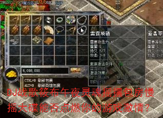DJս���㲼��ҹ���ҡ�ڰ�����ҡ����ܷ��ȼ�����Ϸ���飿