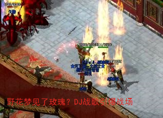 野花梦见了玫瑰?DJ战歌引爆战场 野花梦见了玫瑰?DJ战歌引爆战场