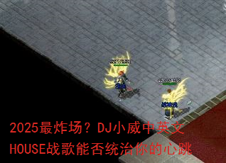 2025最炸场?DJ小威中英文HOUSE战歌能否统治你的心跳 2025最炸场?DJ小威中英文HOUSE战歌能否统治你的心跳